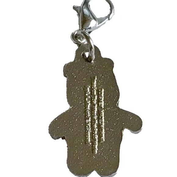 Vintage Disney Winnie the Pooh Bear Clip On Charm Zipper Pull Purse Bag Signed - Picture 7 of 11